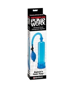 PUMP WORX BOMBA DE ERECCION PRINCIPIANTES AZUL