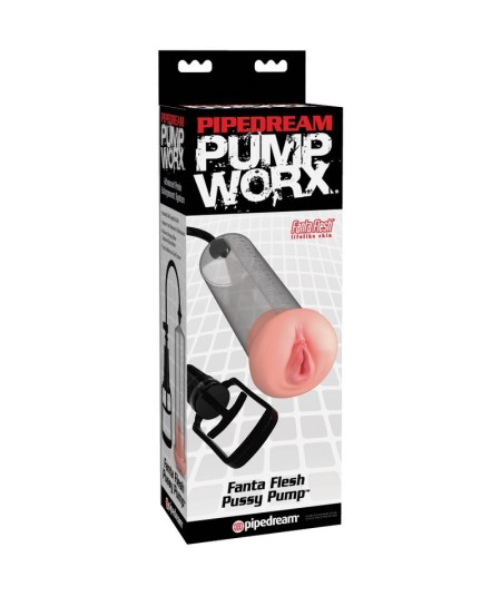 PUMP WORX BOMBA DE ERECCION CON VAGINA