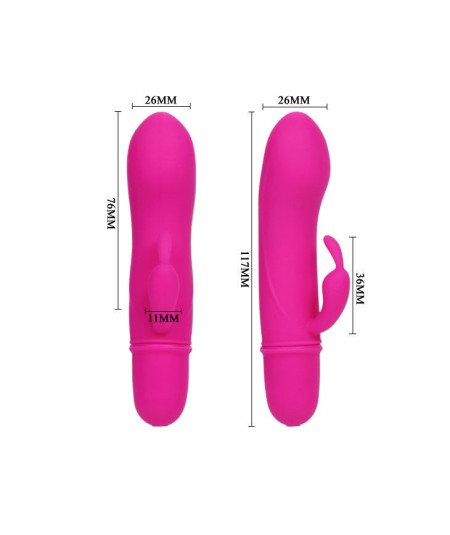 PRETTY LOVE FLIRTATION - VIBRADOR CON RABBIT CAESAR