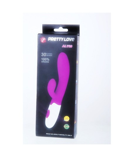 PRETTY LOVE FLIRTATION - VIBRADOR CON ESTIMULADOR CLITORIS ALVIS