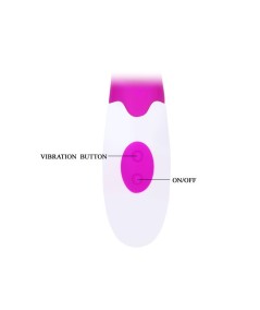 PRETTY LOVE FLIRTATION - VIBRADOR CON ESTIMULADOR CLITORIS ALVIS