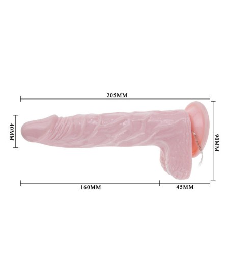 LY - BAILE SUPER ROTA DONG DILDO REALISTICO 20.5CM