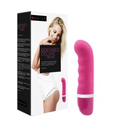 B SWISH - BDESIRED DELUXE PEARL VIBRATOR ROSE