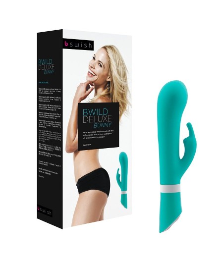 B SWISH  BWILD DELUXE BUNNY RABBIT VIBRATOR JADE