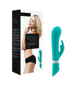 B SWISH  BWILD DELUXE BUNNY RABBIT VIBRATOR JADE