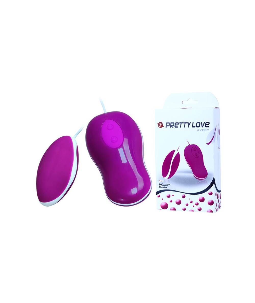 PRETTY LOVE FLIRTATION - HUEVO VIBRADOR CON CONTROL REMOTO - AVERY