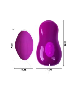 PRETTY LOVE FLIRTATION - HUEVO VIBRADOR CON CONTROL REMOTO - AVERY