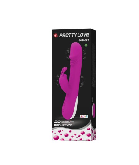 PRETTY LOVE FLIRTATION - VIBRADOR CON ESTIMULADOR CLITORIS ROBERT