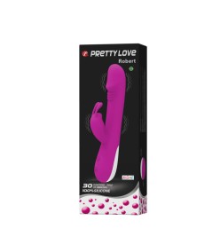 PRETTY LOVE FLIRTATION - VIBRADOR CON ESTIMULADOR CLITORIS ROBERT