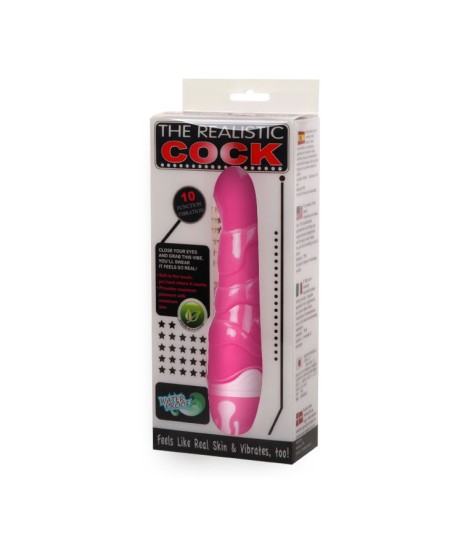 BAILE THE REALISTIC COCK ROSA 21.8CM