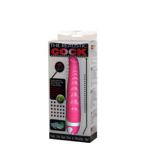 BAILE THE REALISTIC COCK PINK G-SPOT 21.8CM