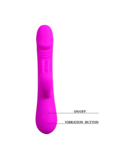 PRETTY LOVE FLIRTATION - VIBRADOR CON RABBIT CLEMENT