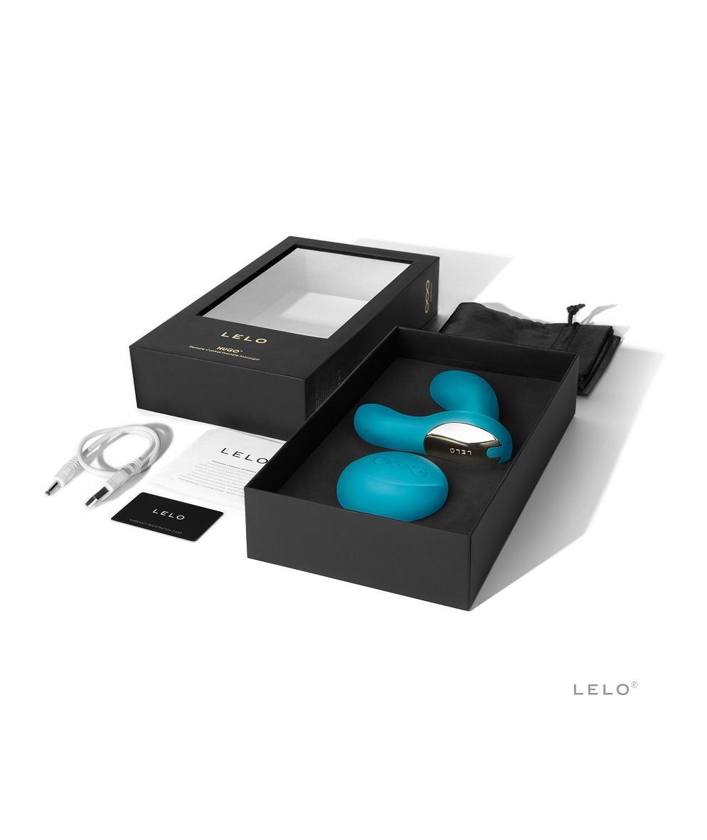 LELO HUGO MASAJEADOR PROSTATICO OCEAN BLUE