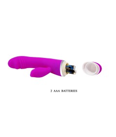 PRETTY LOVE FLIRTATION - VIBRADOR CON RABBIT DAVID