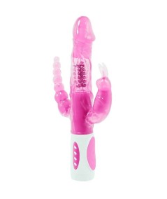 BAILE PRETTY BUNNY TRIPLE VIBRADOR ROTADOR