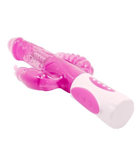 BAILE PRETTY BUNNY TRIPLE VIBRADOR ROTADOR