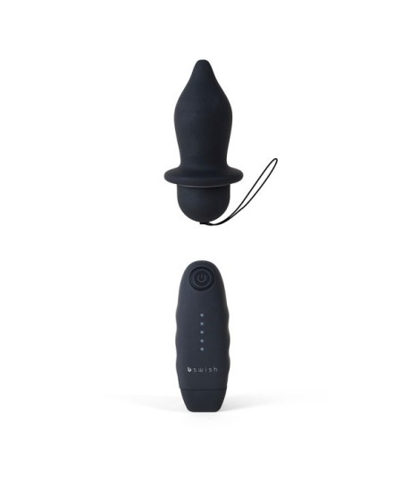 B SWISH - BFILLED CLASSIC VIBRATING PLUG BLACK