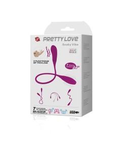 PRETTY LOVE SMART - SNAKY VIBE VIBRADOR 7V + 3 TICKLING