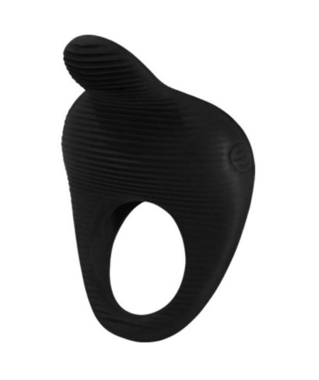 ANILLO VIBRADOR THIMBLE PRETTY LOVE - NEGRO