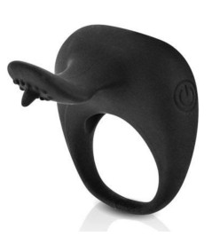 ANILLO VIBRADOR THIMBLE PRETTY LOVE - NEGRO