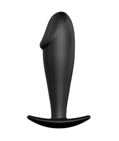 PRETTY LOVE PLUG ANAL SILICONA FORMA PENE - NEGRO