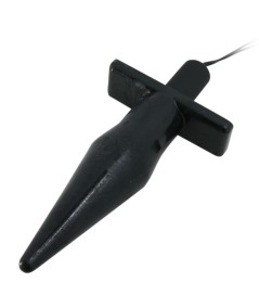 BAILE BUTT PLUG ANAL CON VIBRACION - NEGRO