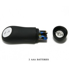 BAILE BUTT PLUG ANAL CON VIBRACION - NEGRO