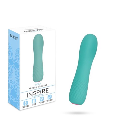 INSPIRE ESSENTIAL LEILA  VIBRADOR TURQUESA