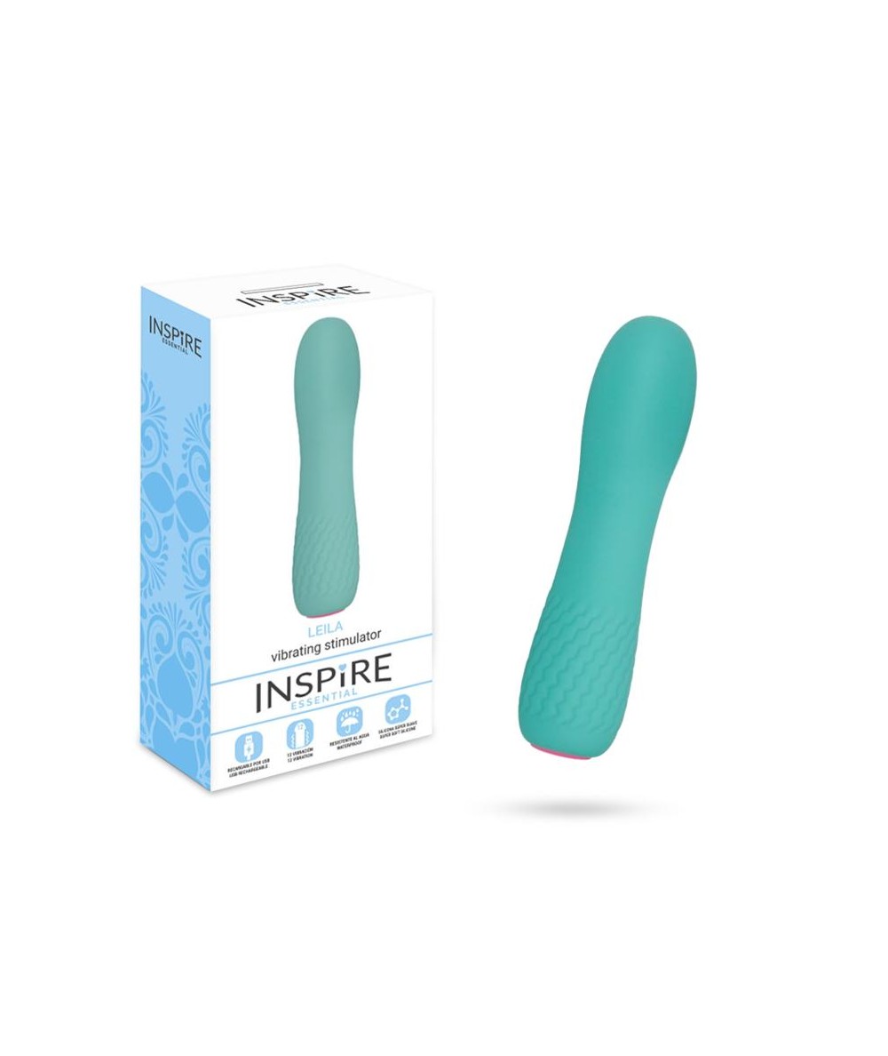 INSPIRE ESSENTIAL LEILA  VIBRADOR TURQUESA