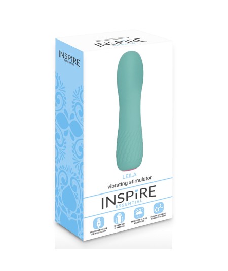 INSPIRE ESSENTIAL LEILA  VIBRADOR TURQUESA