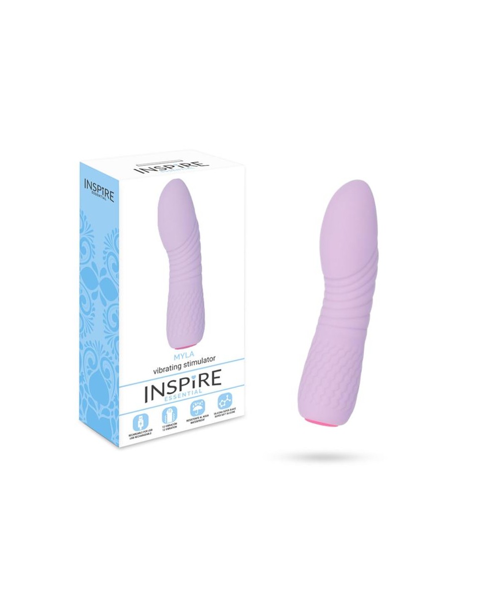 INSPIRE ESSENTIAL MYLA VIBRADOR LILA CLARO