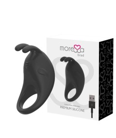 MORESSA BRAD PREMIUM SILICONE RECARGABLE NEGRO