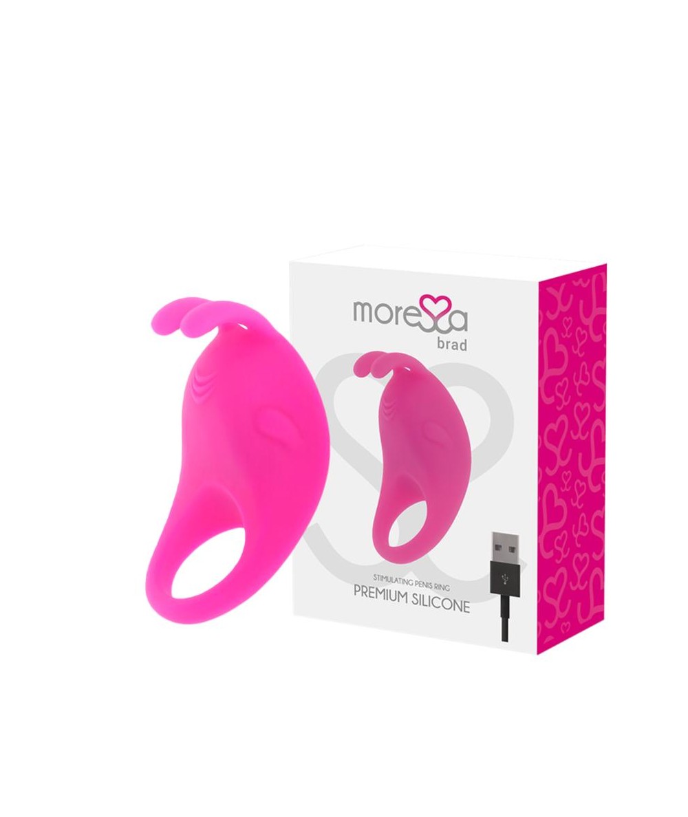 MORESSA BRAD PREMIUM SILICONE RECARGABLE ROSA