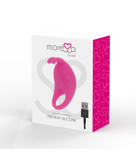 MORESSA BRAD PREMIUM SILICONE RECARGABLE ROSA