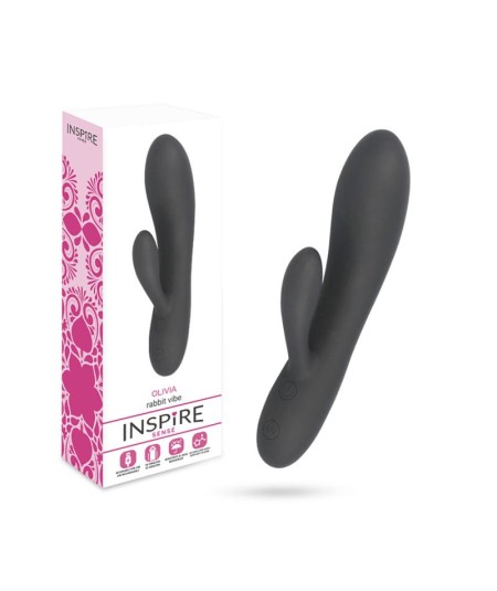 INSPIRE SENSE OLIVIA VIBRADOR RABBIT NEGRO