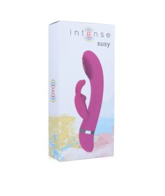 INTENSE SUSY VIBRADOR OSCILANTE SILICON RABBIT ROSA