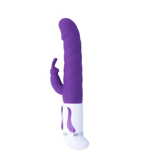 INTENSE BOBBLE VIBRADOR ROTADOR SILICONA LILA