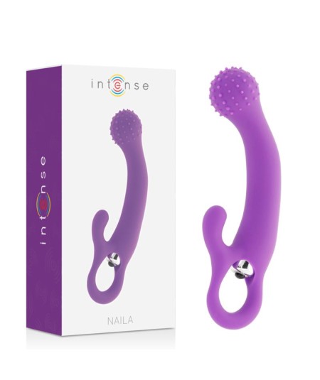 INTENSE NAILA VIBRATING SILICONE LILA