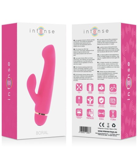 INTENSE BORAL 20 SPEEDS SILICONE ROSA