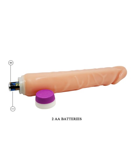 BAILE WAVES OF PLEASURE REALISTIC VIBRATING 25.5CM