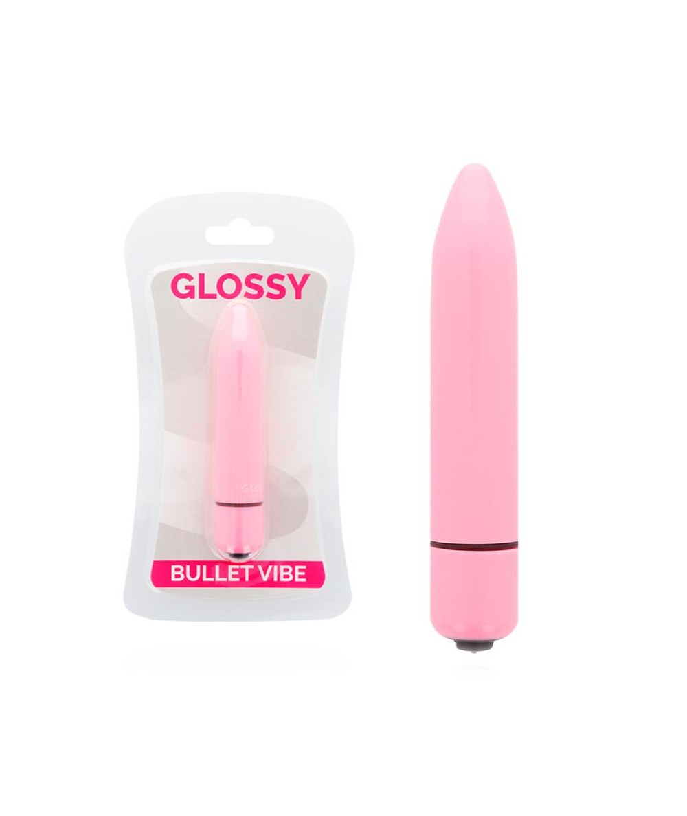 GLOSSY THIN VIBRADOR ROSA