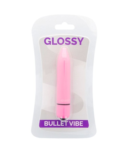 GLOSSY THIN VIBRADOR ROSA INTENSO