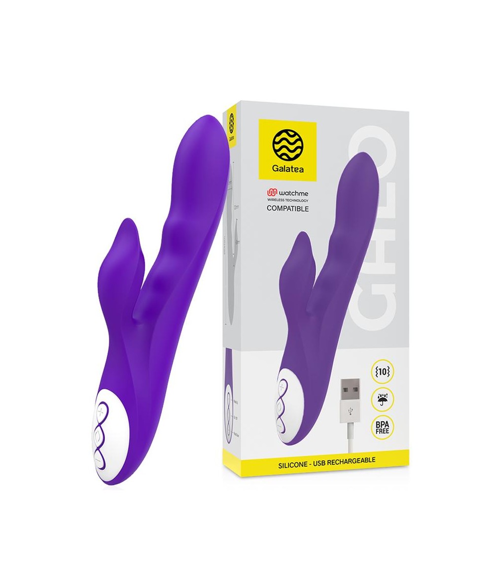 GALATEA GALO VIBRADOR LILA COMPATIBLE CON WATCHME WIRELESS TECHNOLOGY