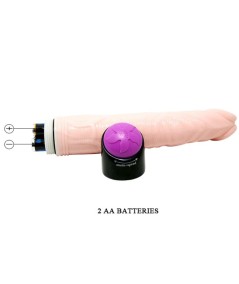 BAILE ADOUR CLUB VIBRADOR REALISTICO 23 CM NATURAL