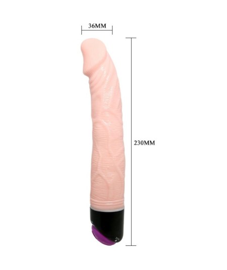 BAILE ADOUR CLUB VIBRADOR REALISTICO 23 CM NATURAL