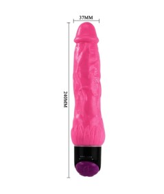 COLORFUL SEX VIBRADOR REALISTICO LILA 24 CM