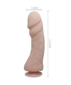 THE BIG PENIS DILDO  CON VIBRACION NATURAL 23.5 CM