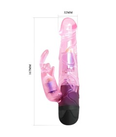 GIVE YOU LOVER VIBRADOR CON RABBIT ROSA