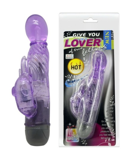 GIVE YOU A KIND OF LOVER VIBRADOR CON RABBIT LILA 10 MODOS