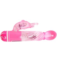 BAILE VIBRADOR MULTIVELOCIDAD CON ESTIMULADOR ROSA